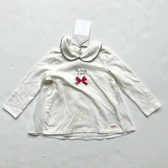 Chicco NWT Peter Pan collar top 15 months - Picture 1 of 4